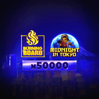 Midnight in Tokyo Burning Board™ thumbnail